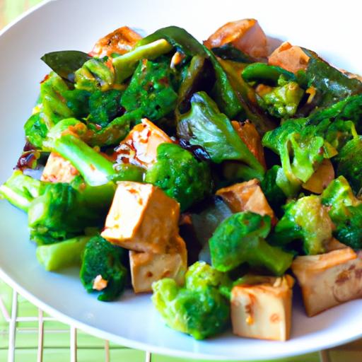 Savory Sesame Tofu Stir-fry with Broccoli: A Nutritious Delight