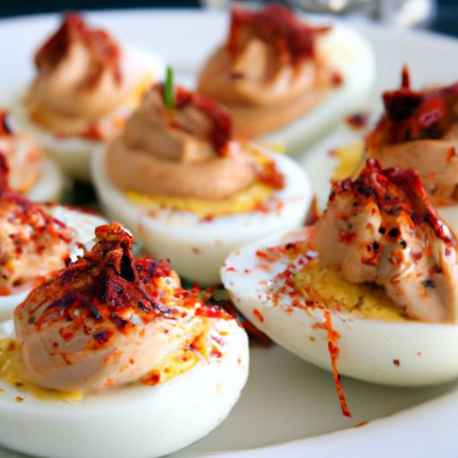 Spice Up Snack Time: Deviled Eggs with Bold Paprika Kick