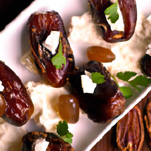 Irresistible Savory Stuffed Dates with Goat Cheese & Almonds