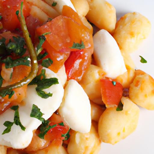 Savor Baked Gnocchi alla Sorrentina: Tomato & Mozzarella Delight