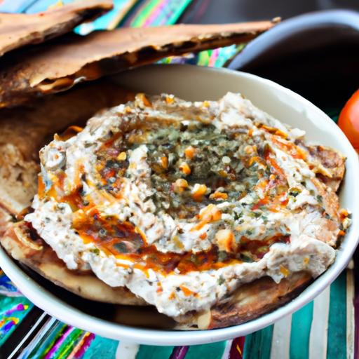 Discover Syrian Muhammara: Spicy Dip with Grilled Flatbread