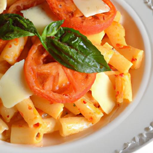 Savor the Flavor: roasted Tomato & Mozzarella Baked Pasta