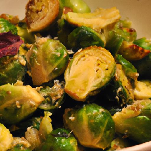Golden Roasted Brussels Sprouts with Savory Parmesan‍ Twist