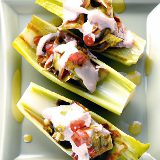 Crisp endive Boats Filled with Flavorful Herbed goat Cheese