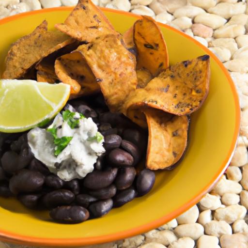 Bold & Zesty: Spicy black Bean Dip ⁤with⁤ Crunchy Chips