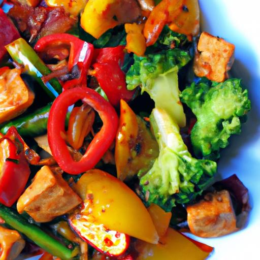 Vibrant Vegan Tempeh Stir-Fry: A Colorful Veggie Feast