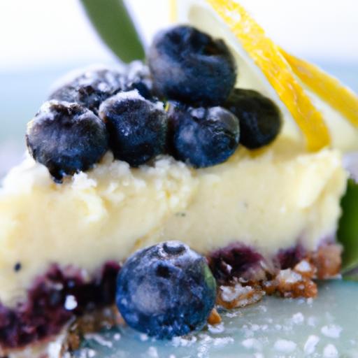 Zesty Bliss: Crafting the Perfect Lemon Blueberry Cheesecake