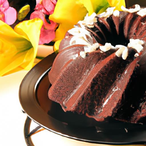 Decadent Chocolate Bundt Cake with Silky Ganache Glaze