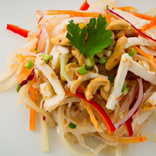 Fiery ​Flavors: Exploring the Spicy Thai Noodle Salad Craze