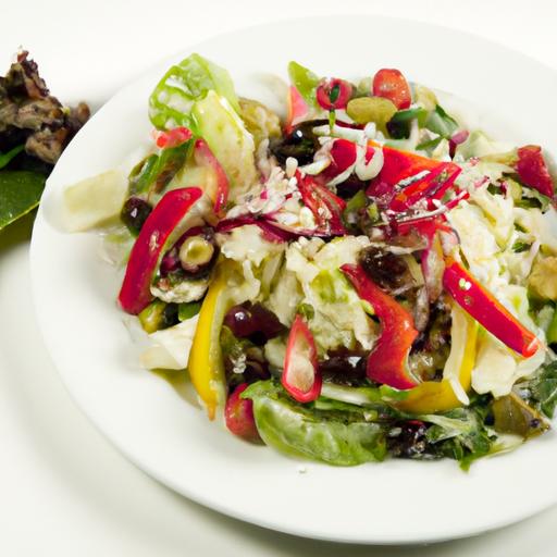 Chop to It: Discovering the Zesty Charm of Italian Salad