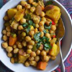 Hearty Butternut Squash & Chickpea Curry Bake Delight