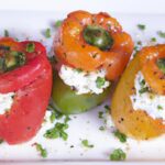 Bursting Flavors: Stuffed Mini Peppers with Herbed Cream Cheese