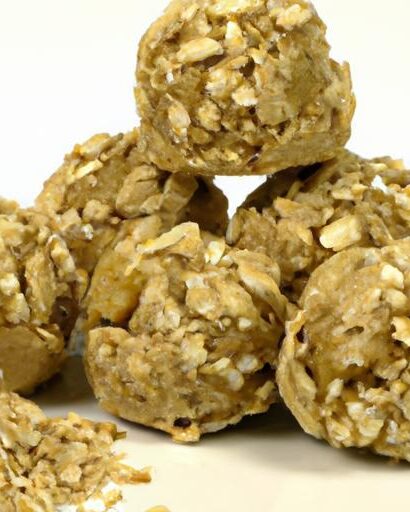 Power Up Your Day: No-Bake Oats & Peanut Butter Bites