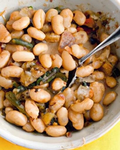 Hearty Vegetarian Cassoulet with Creamy White Beans Recipe