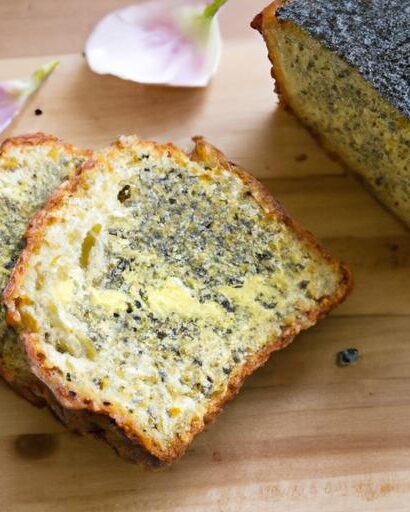 Zesty Lemon Poppy Seed Bread: Bright, Bold, and Delicious