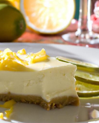 Zesty Buttermilk Lemon Cheesecake: A Creamy Citrus Delight