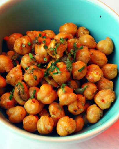 Crunchy Cumin-Paprika Chickpeas: A Flavorful Snack Delight