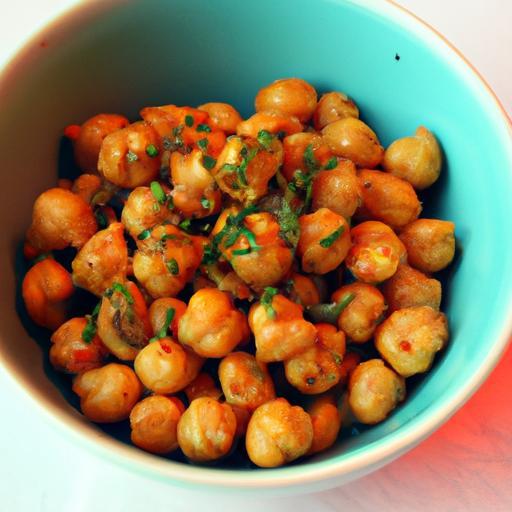 Crunchy Cumin-Paprika Chickpeas: A Flavorful Snack Delight