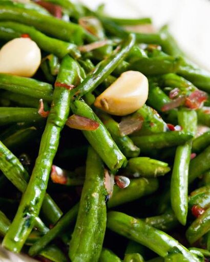 Savor the Flavor: Garlic Sautéed Green Beans Delight
