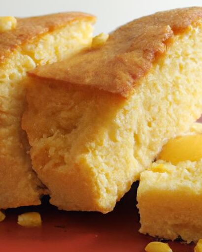 Golden Delights: Classic Cornbread with Honey Butter Bliss