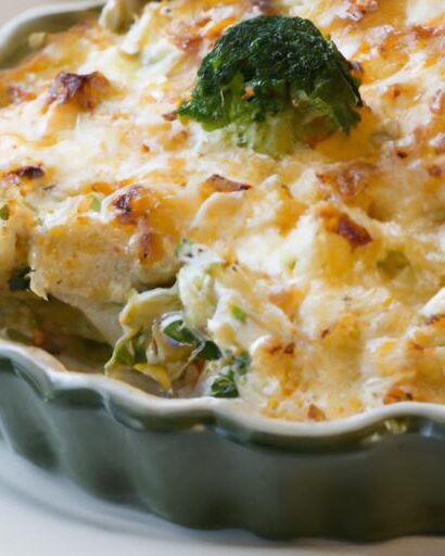 Creamy Broccoli Cheese Casserole with Paula Deen’s Salted Butter