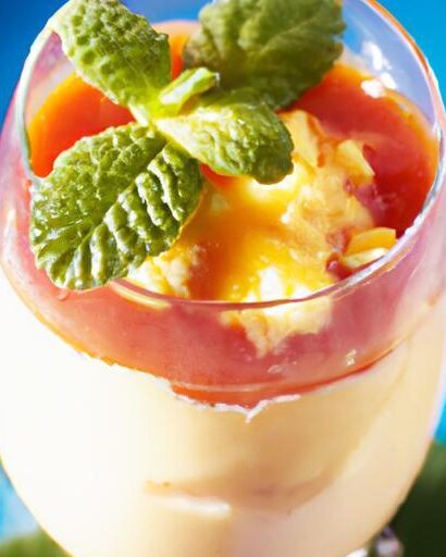 Velvety Passion Fruit Mousse: A Tropical Dessert Delight