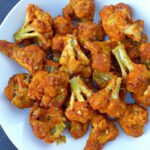Crispy Vegan Cauliflower Wings Drenched in Buffalo Sauce