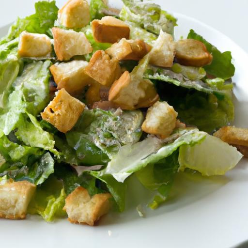 Timeless Caesar Salad Recipe with Crispy Homemade Croutons