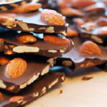 Decadent Salted Caramel Chocolate Bark with Crunchy Almonds
