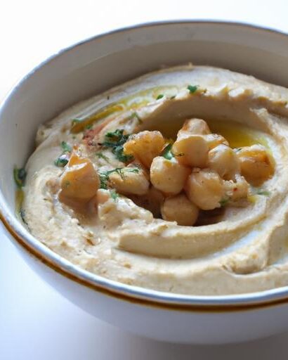 Whip Up Creamy Homemade Hummus Using Canned Chickpeas