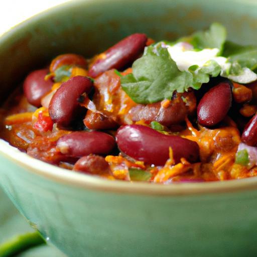 Hearty Three-Bean Chili: A Flavor-Packed Comfort Bowl