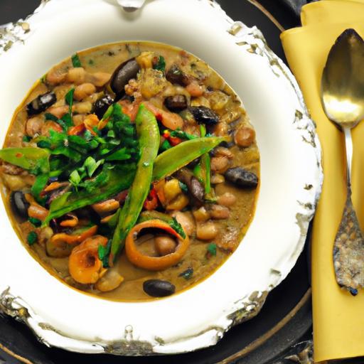 Hearty Black-Eyed Pea and Collard Green Stew: A Nutritious Classic