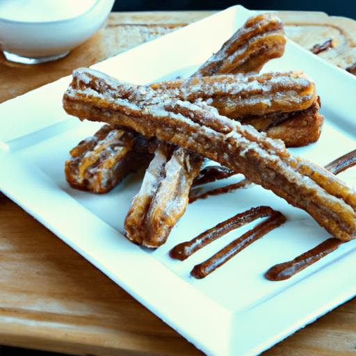 Indulge in Cinnamon Sugar Chocolate-Filled Churros Delight