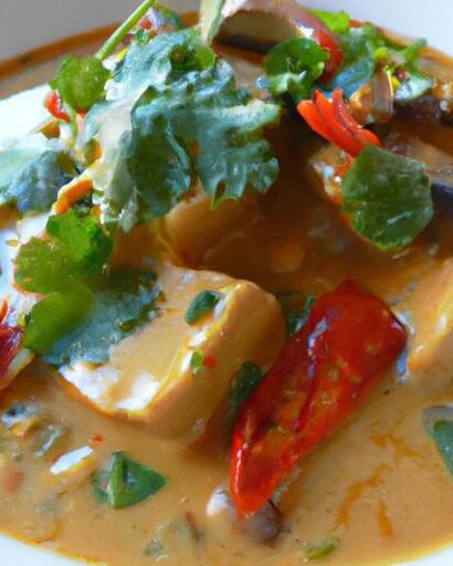Savor the Spice: Crafting Authentic Thai Red Curry Tofu