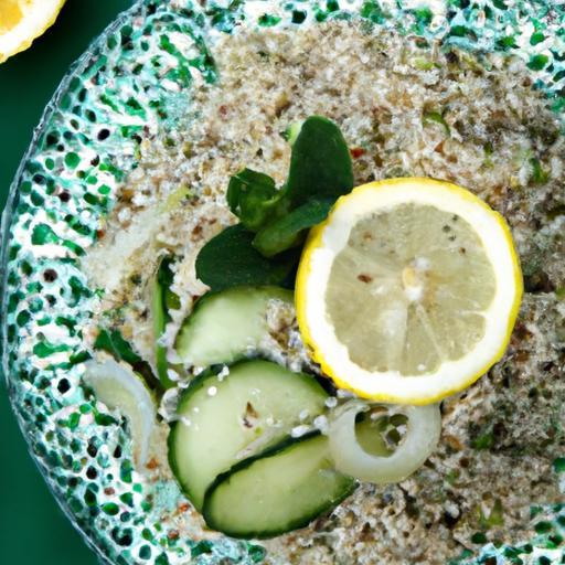 Zesty Lemon Herb Quinoa Salad with Cucumber & Mint Delight