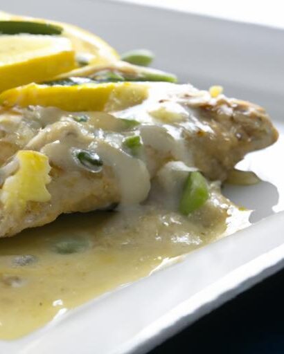 Zesty Chicken Piccata: Lemon & Capers Elevate Classic Flair