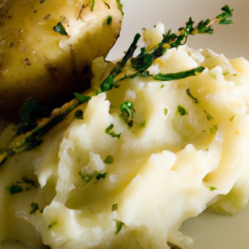Creamy Roasted Garlic & Herb Mashed Potatoes Recipe Delight