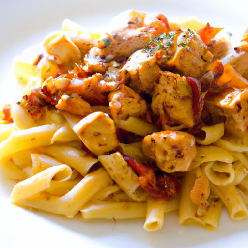 Savor the Flavor: Sun-Dried tomato Chicken Pasta Delight