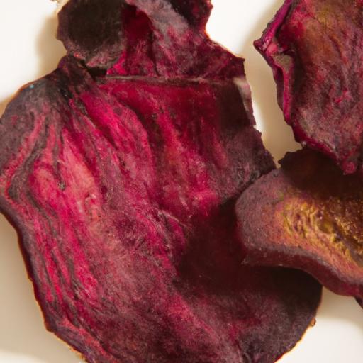 Crispy roasted Beet Chips with Sea Salt: A Healthy Twist