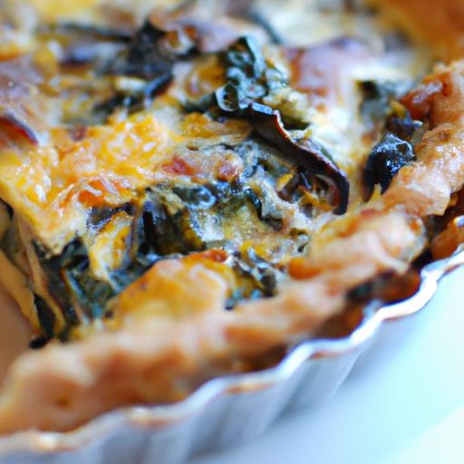 Savor the Twist: Spinach Mushroom Quiche Lorraine Delight