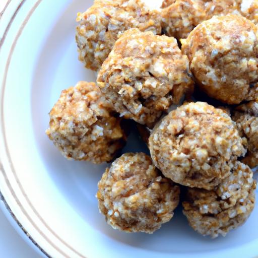 Power Up Your Day: No-Bake Oats & Peanut Butter Bites