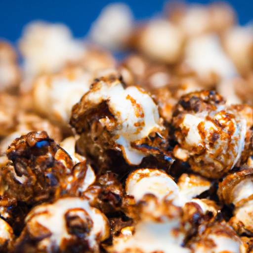 Decadent Dark ⁢Chocolate Drizzled Popcorn with Sea Salt ⁢Bliss