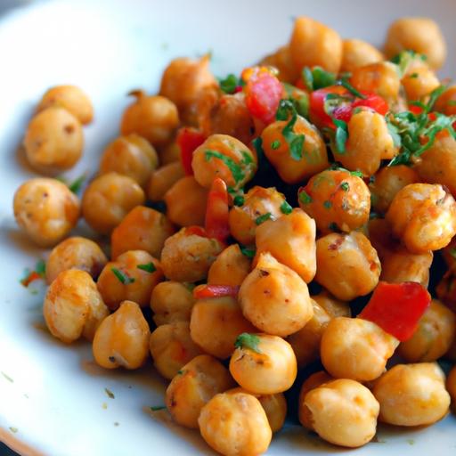 Crunchy Cumin-Paprika Chickpeas: A Flavorful Snack delight