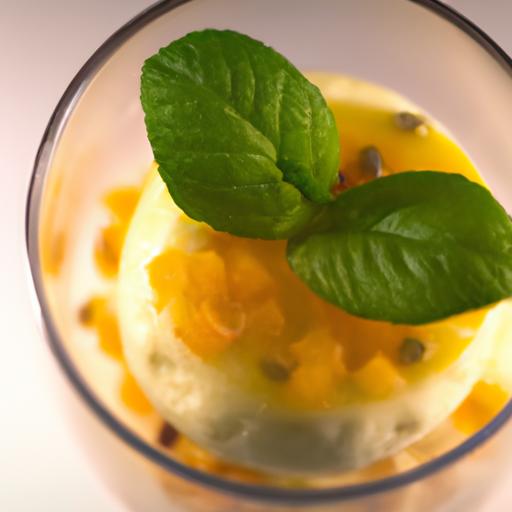 Velvety Passion Fruit Mousse: A Tropical Dessert Delight