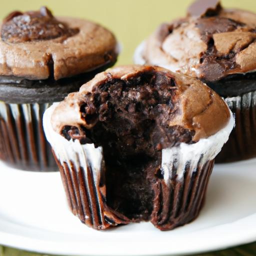 Decadent Chocolate Soufflé Cupcakes with⁤ Gooey Centers