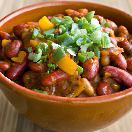 Hearty Three-Bean‌ Chili: A Flavor-Packed Comfort Bowl