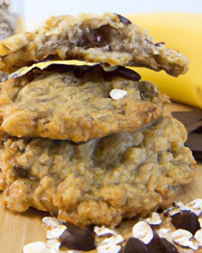 Banana Egg Chocolate Chip Oatmeal Cookies: Deliciously Simple Recipe
