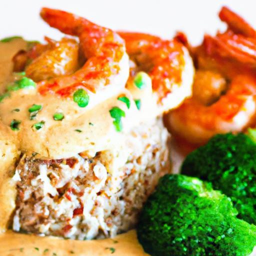 Steak Meets Creamy Cajun Shrimp: A Flavor Explosion!