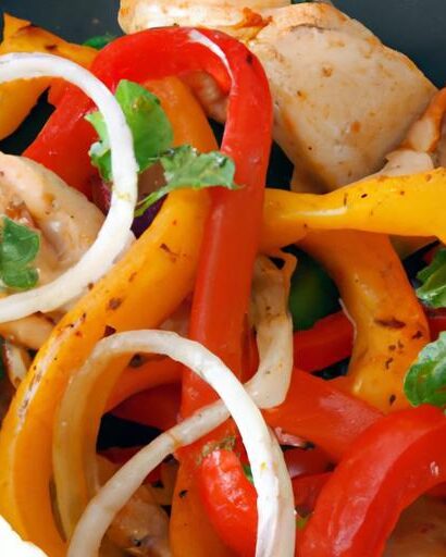 One-Pan Chicken Fajitas: Bell Pepper Flavor Made Easy