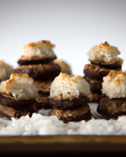 Decadent Chocolate Coconut Macaroons: A Sweet Delight